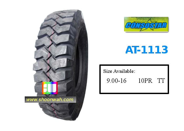 9.00-16 900x16 900-16 Backhoe Tractor Front Tire Consostar AT1113