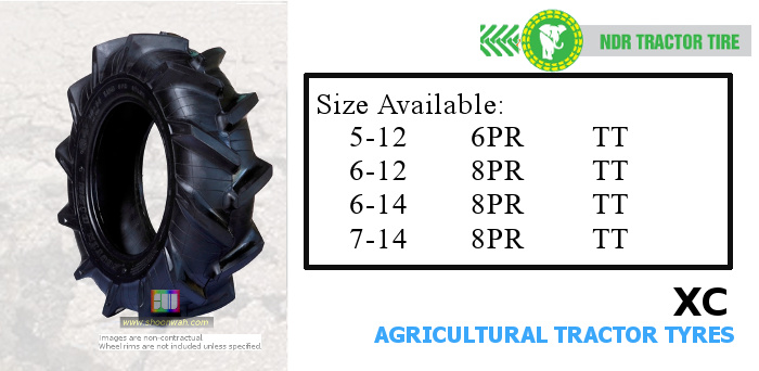 6-14 6.00-14 6x14 600-14 6.00x14 600x14 NDR premium agriculture ag tractor tire made in vietname
