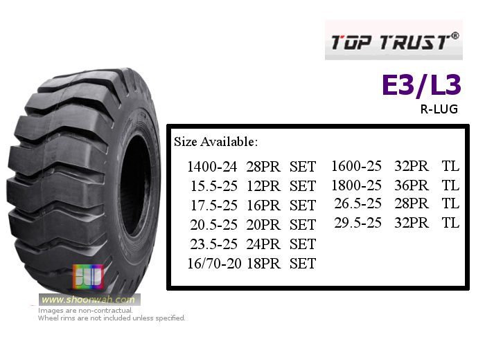 14.0024 container handlers tires, heavy duty forklift trucks tubeless