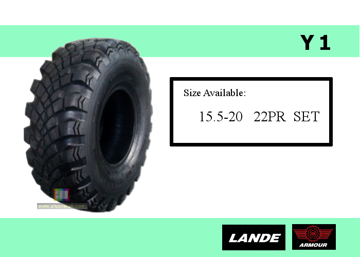 15.5-20  22PR Lande (Armour) Y1 Earthmover Tube Type Tires